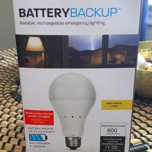 BATTERYBACKUP BULB, LED